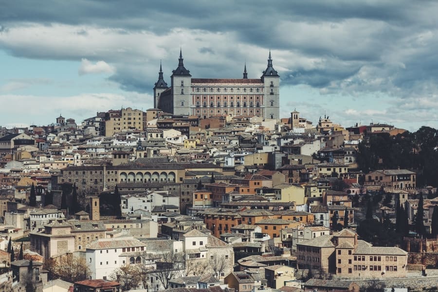 Toledo, walled cities in spain