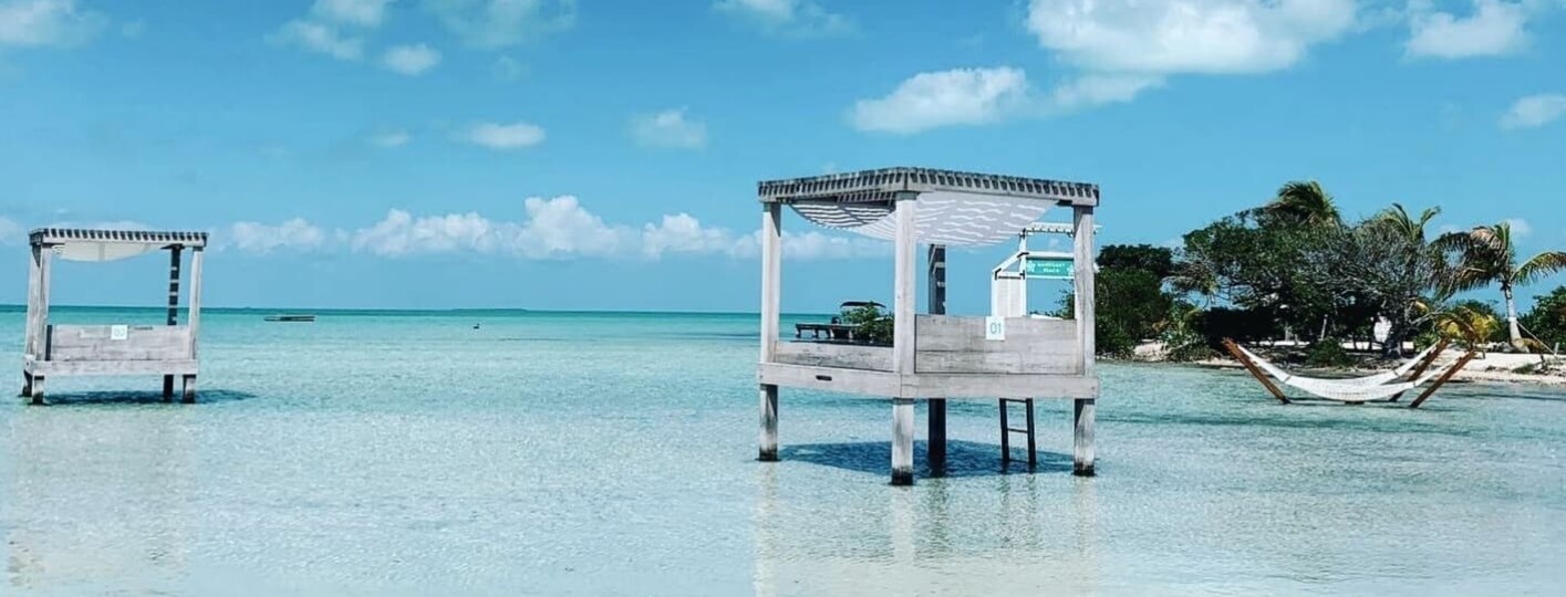 Beach in Belize, safest countries in central america