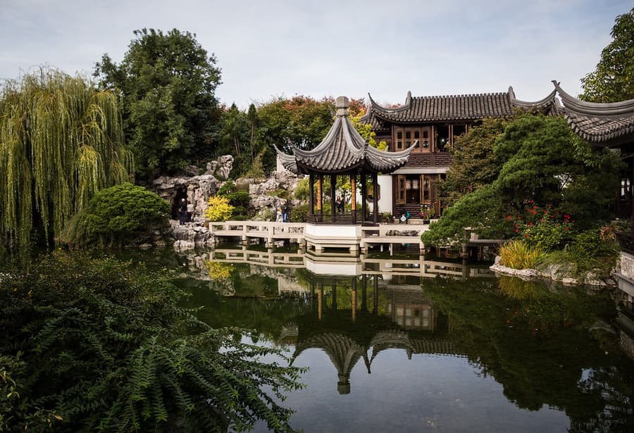Lan Su Chinese Garden, a fun thing to do in Portland