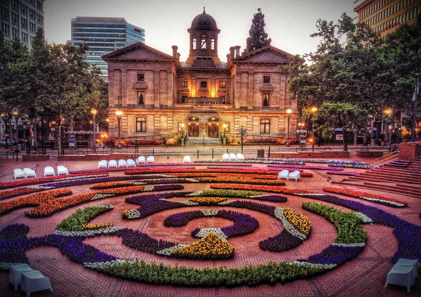 Pioneer Courthouse Square, a top place to visit in Portland