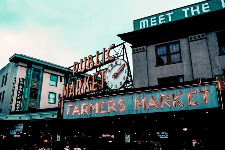 Pike Place Market, best place to go in Seattle, Washington