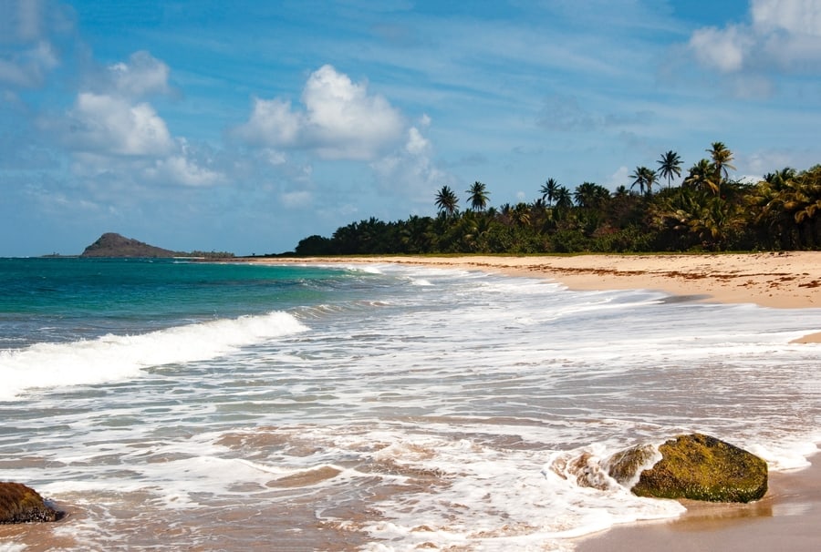 Coastline of Grenada, top caribbean destinations