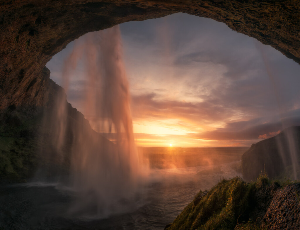 Seljalandfoss Waterfall, Islandia