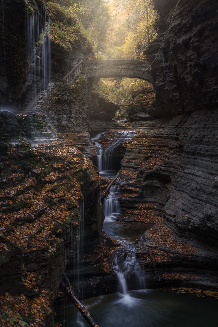 Watkins Glen State Park, que estado es nueva york