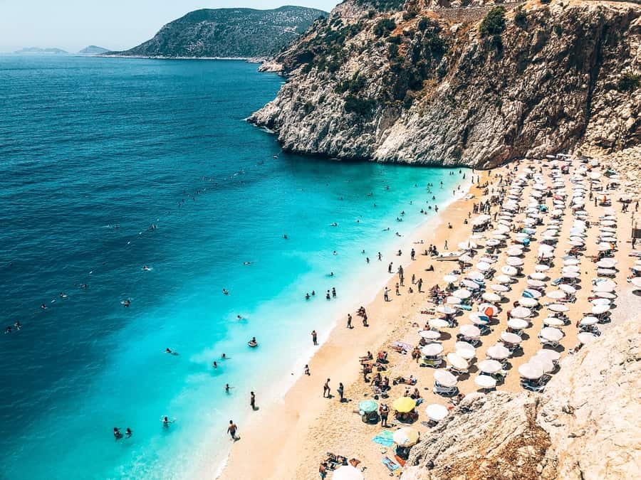 Turkish beach, insurance for travel to Turkey
