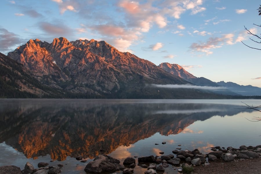Jenny Lake, attractions in Grand Teton National Park
