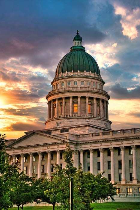 Utah State Capitol, lugares para visitar en Salt Lake City, Utah