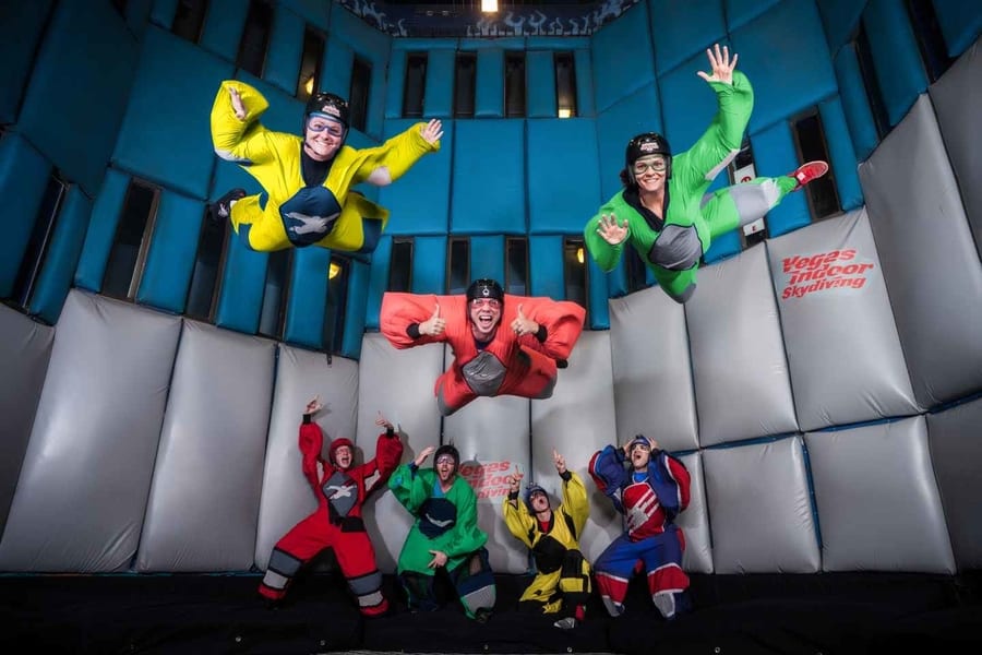 Indoor skydiving, things to do in Las Vegas for kids
