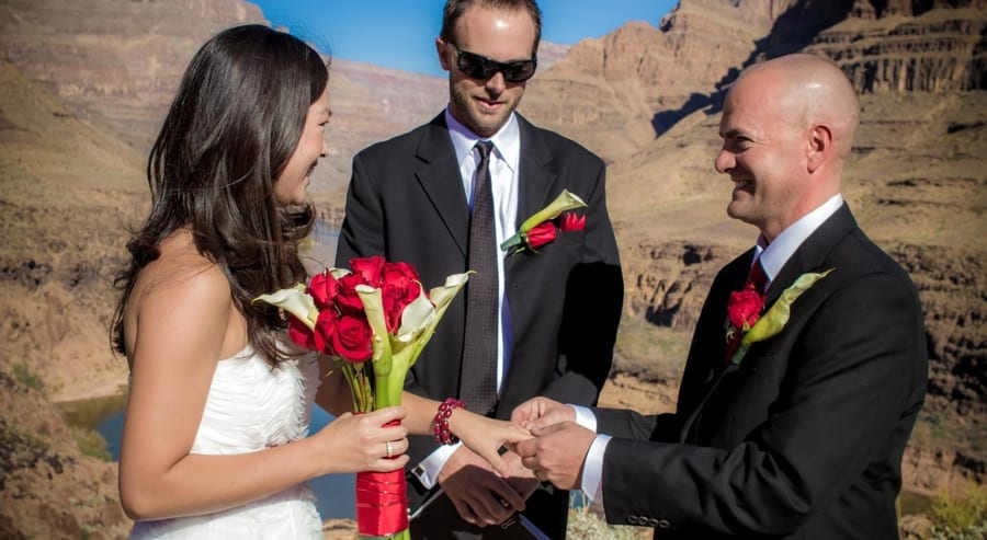 Grand Canyon wedding, best vegas helicopter tour