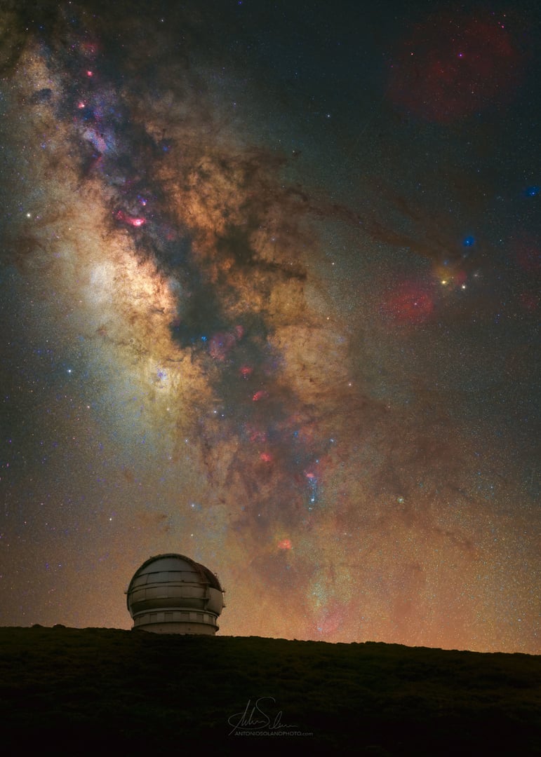 La Palma España astrofotografía