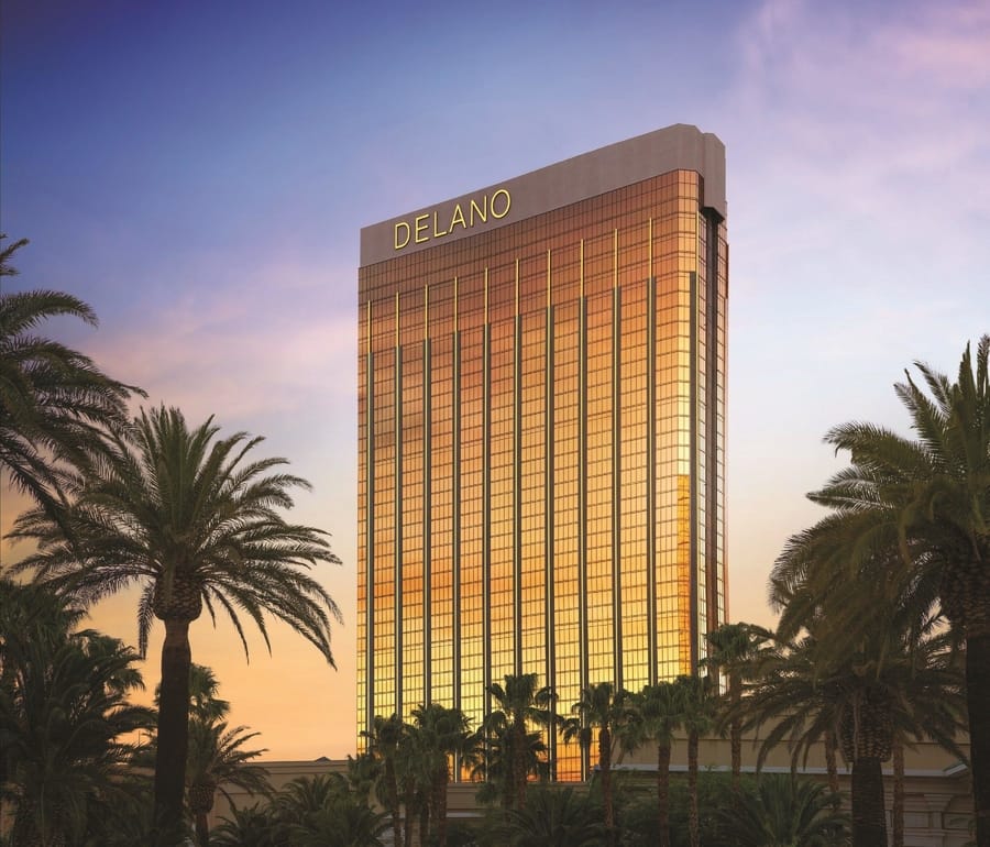 Delano Las Vegas, luxury hotel rooms at Las Vegas