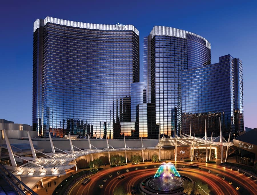 ARIA Resort & Casino, suites romanticas Las Vegas