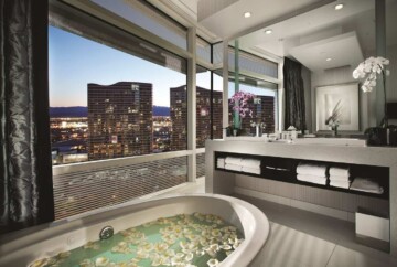 Aria Resort & Casino Vegas jacuzzi suite