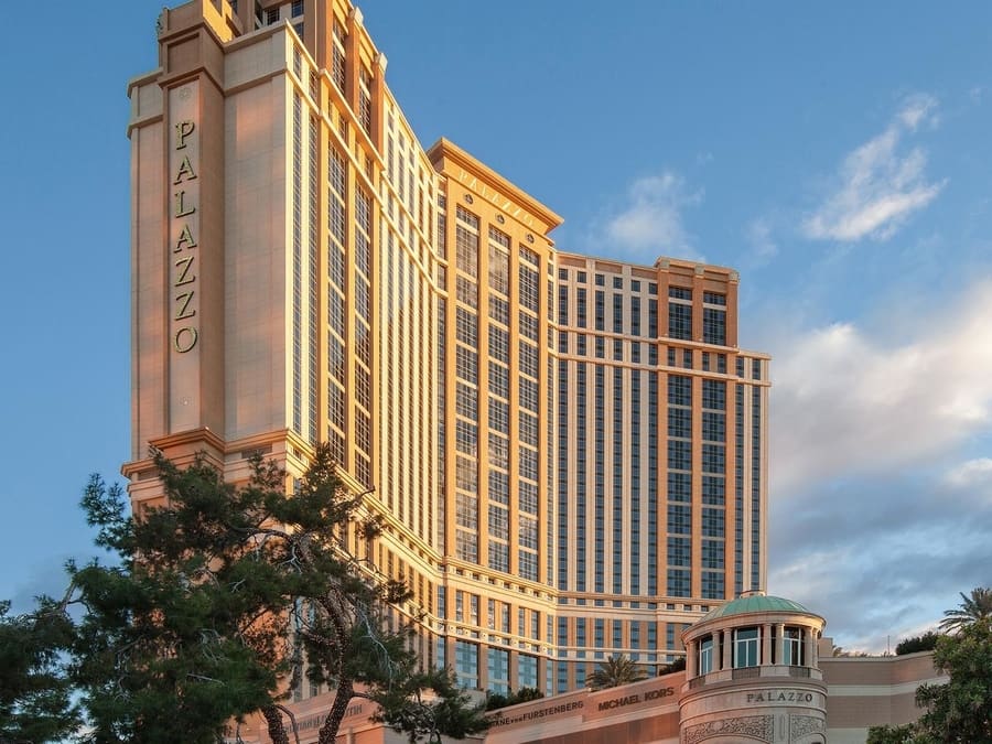 The Palazzo, luxury hotel in Las Vegas Strip