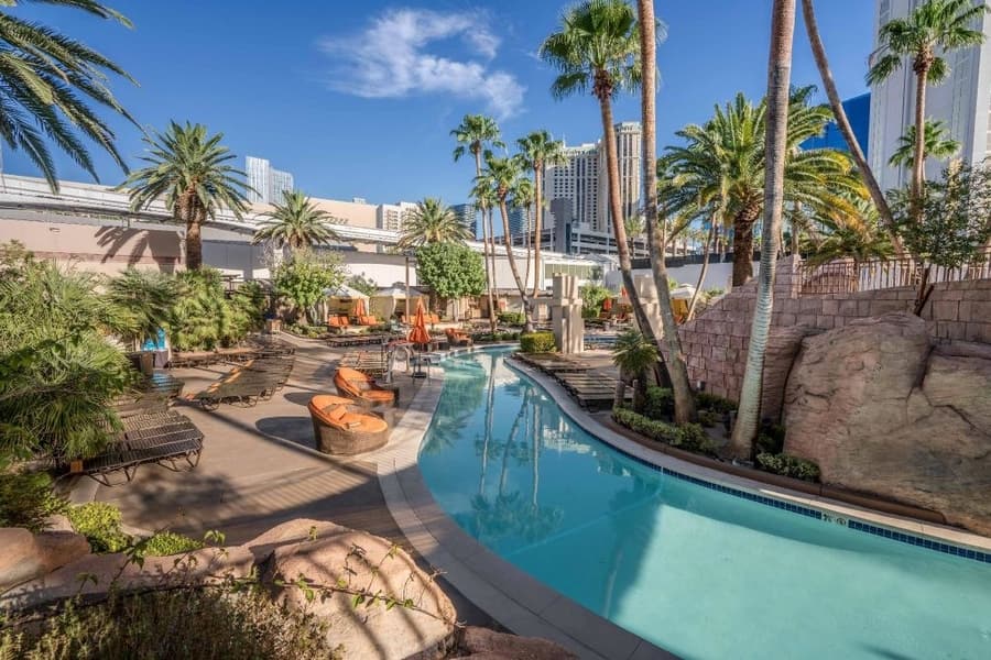 Grand Pool Complex at MGM Grand, hotels with the best pools in las vegas