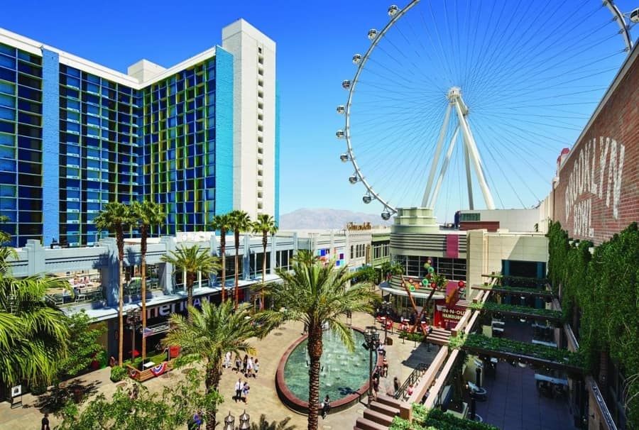 The LINQ Hotel, hotels in las vegas strip with balcony