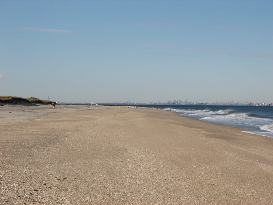 Sandy Hook, playas gratis en New Jersey