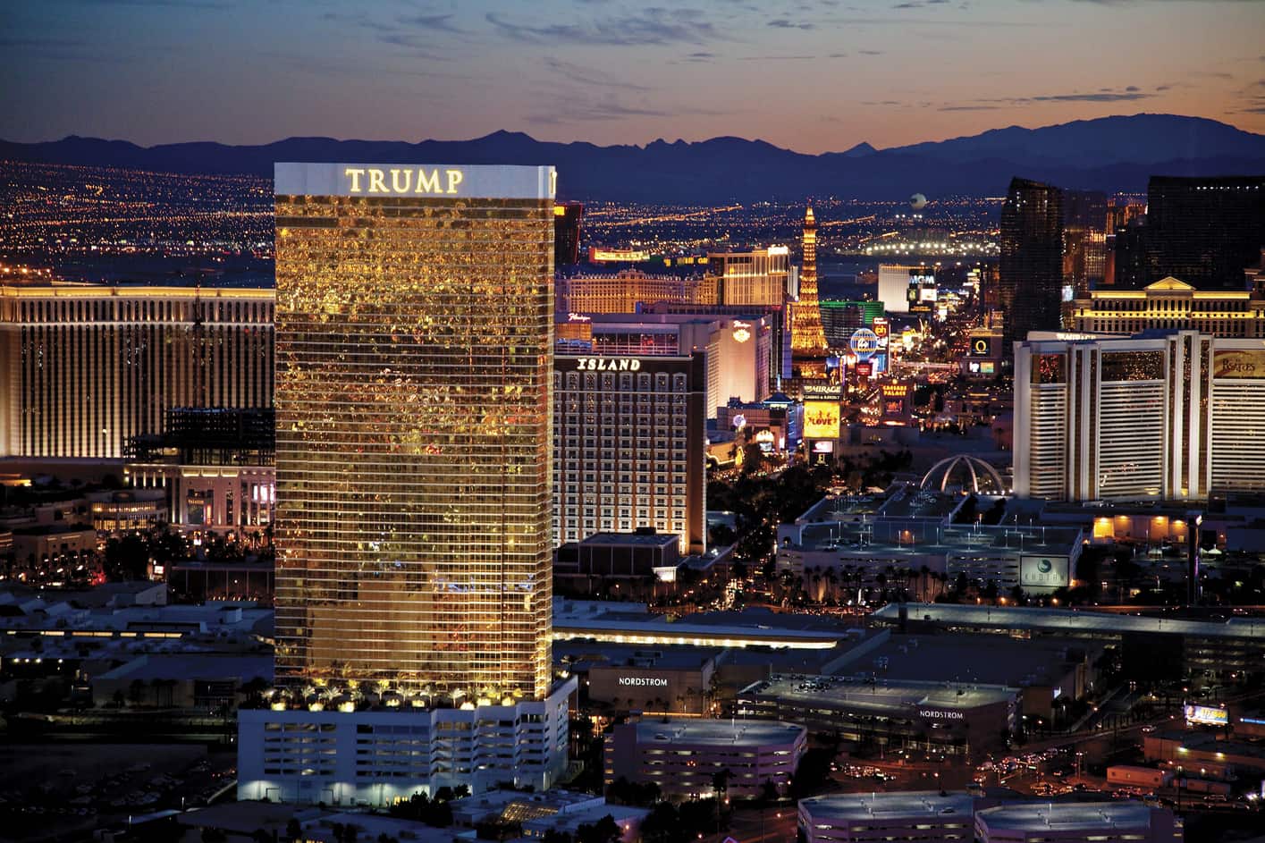 Trump International Hotel, qué hoteles de Las Vegas tienen parking gratis