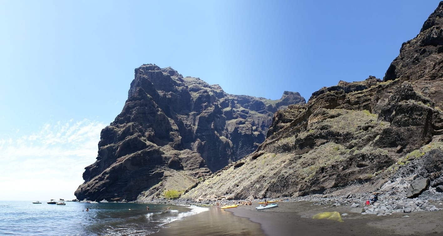 Playa de Masca, playas de Tenerife norte
