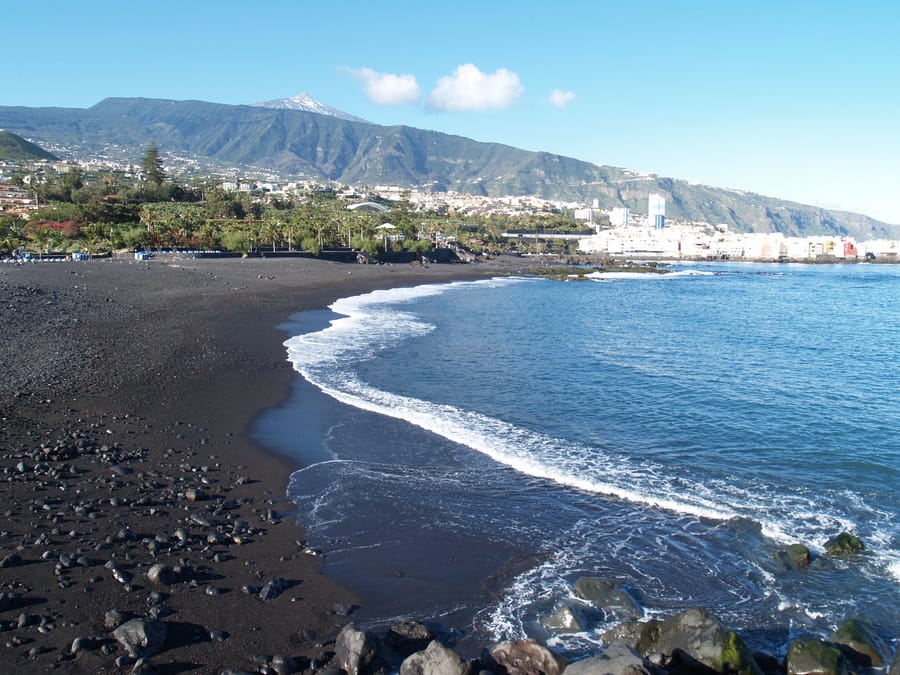Playa Jardín, playas de Tenerife