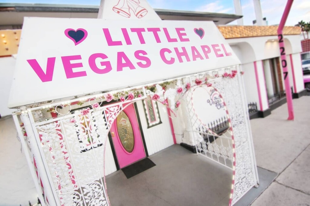 Little Vegas Wedding Chapel Las Vegas wedding chapels