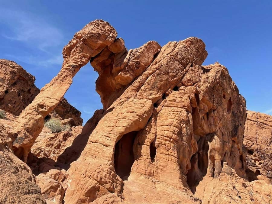 Elephant Rock Loop, hiking trail in the Valley of Fire
