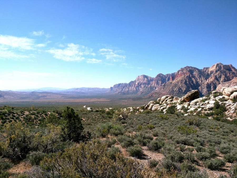 White Rock, Red Rock Canyon National Conservation Area in Nevada