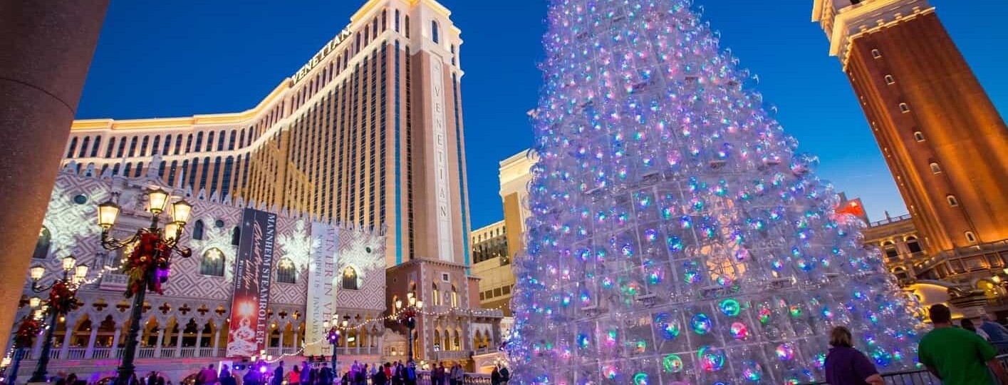 The Venetian Christmas in Las Vegas