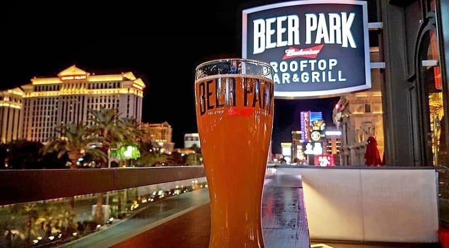 Beer Park, sky bar Las Vegas