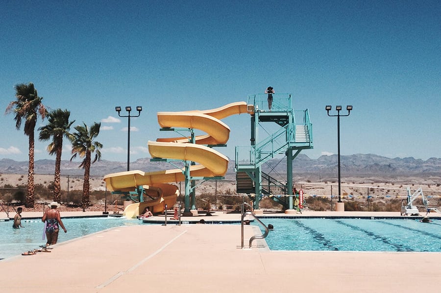 Desert Breeze Aquatic Facility, Las Vegas hotel with a waterpark