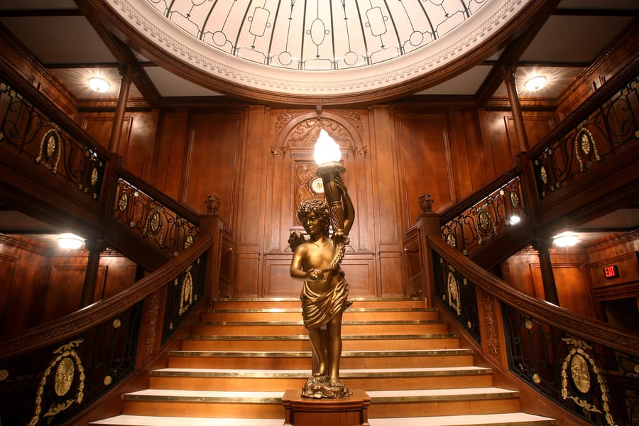 Titanic Artifacts Exhibit, exhibits in vegas