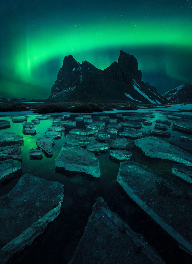 Best Northern Lights images Iceland