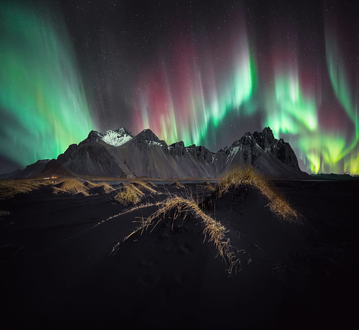Northern Lights photographer of the year Islandia