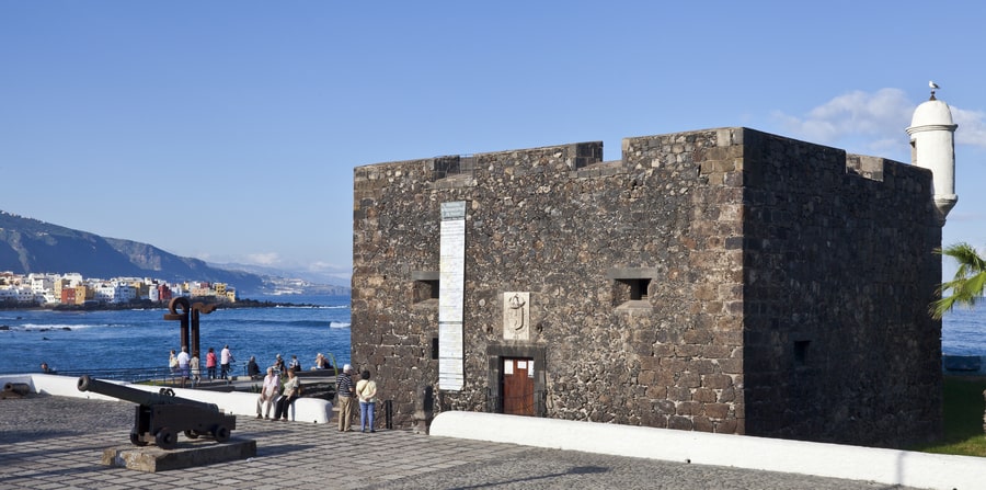 Castillo San Felipe y Playa Jardín, qué visitar en Puerto de la Cruz
