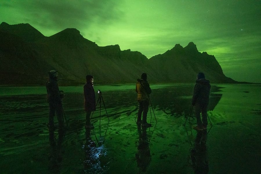 Learn how to photograph the northern lights in Iceland