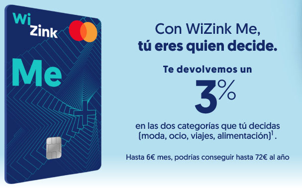 Resplandor Seguro disfraz Tarjeta WiZink – Qué es y opiniones de la tarjeta WiZink Me