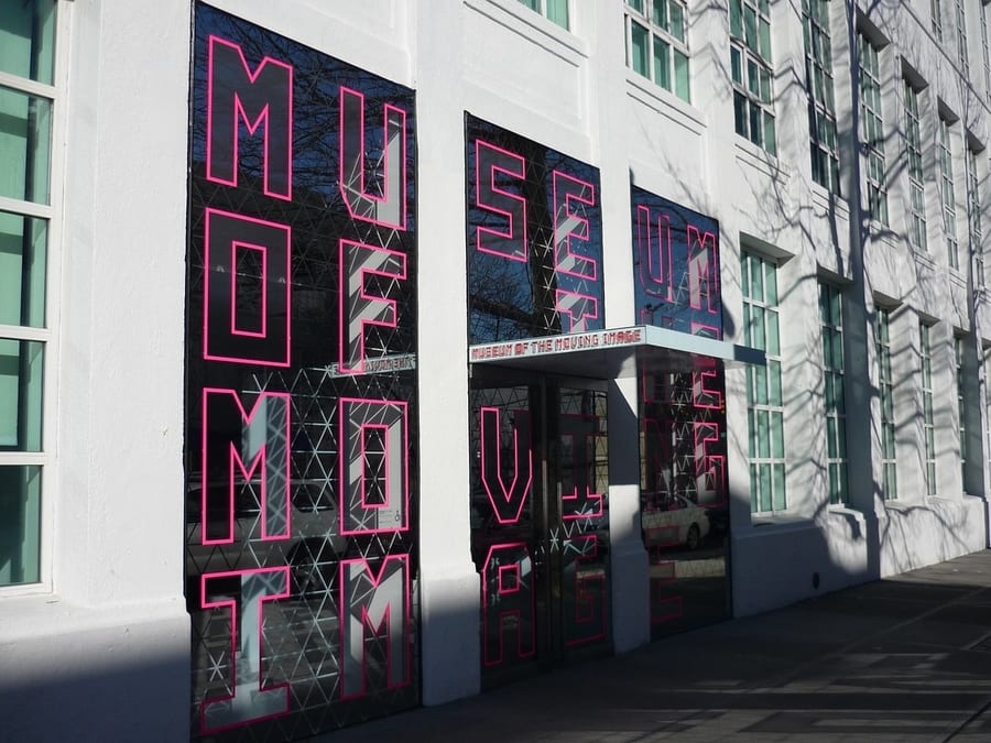 Exterior of the Museum of the Moving Image, museum in queens