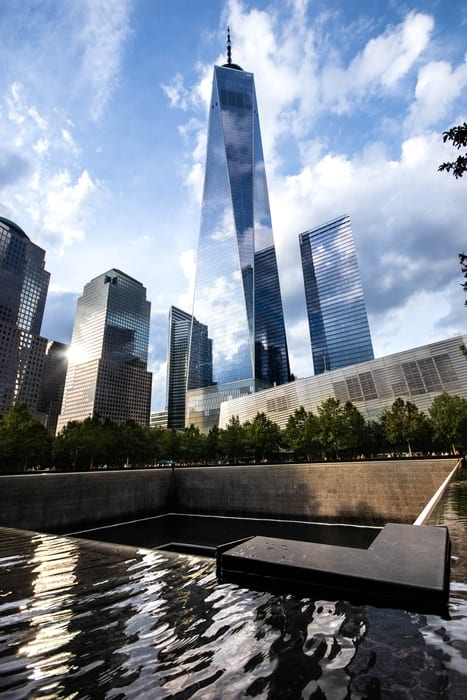 9/11 Memorial, elevator one world observatory
