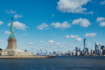 New York Harbor boat tour new york city