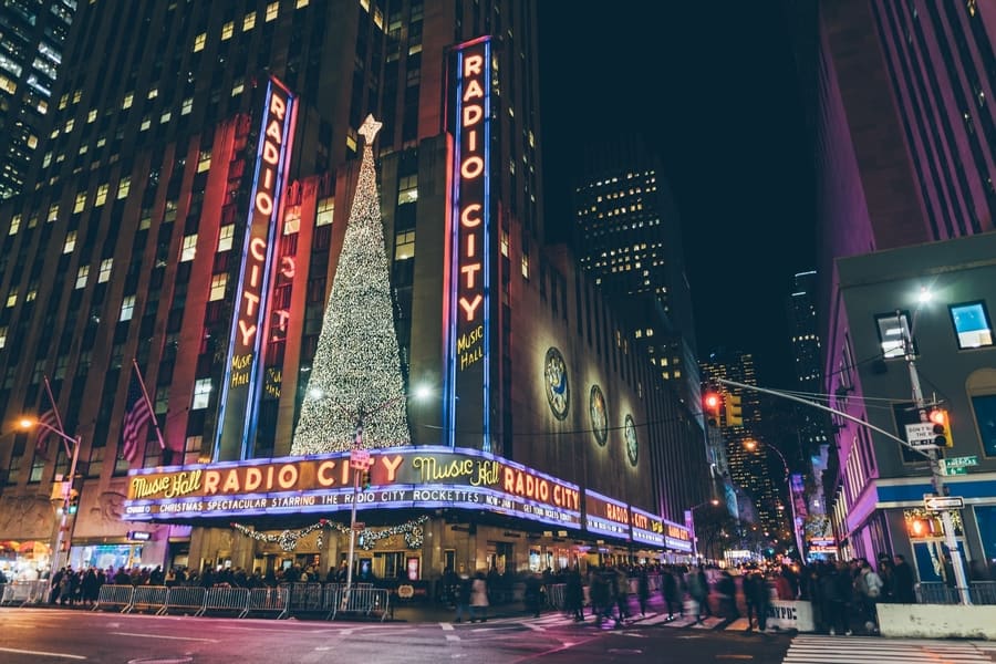 Radio City Music Hall, christmas events in new york city