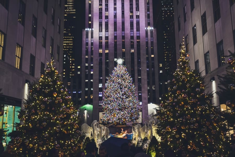 Rockefeller Center, christmas in nyc
