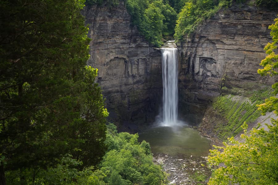 Taughannock Falls State Park, estado de nueva york ciudad