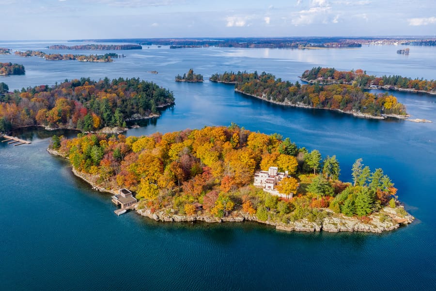 Thousand Islands, estado de nueva york usa