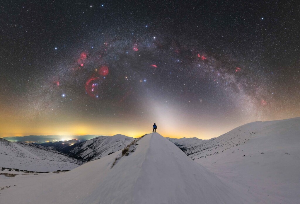 “Winter sky over the mountains” – Tomáš Slovinský