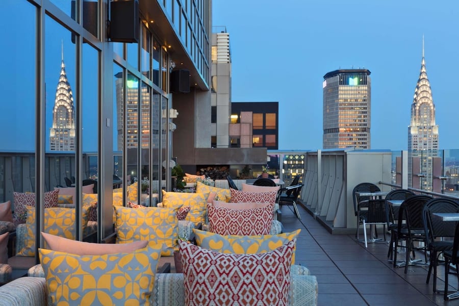 Bar 54, best rooftop cocktail bars nyc