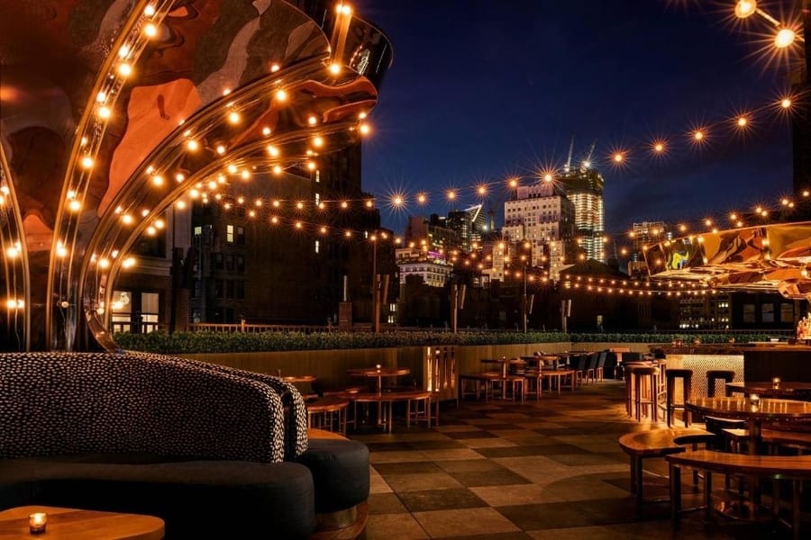 Magic Hour Rooftop Bar & Lounge, new york city rooftops