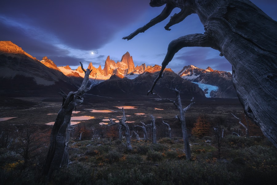 Travel to Patagonia to explore and photograph beautiful landscapes