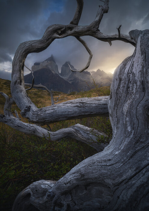 Learn about photography composition and color in Patagonia