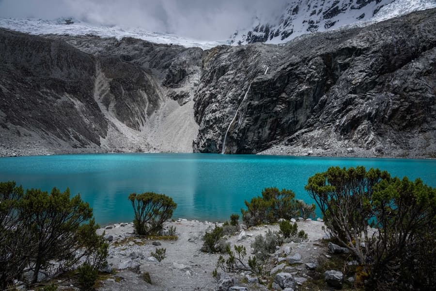 Laguna 69 in Peruvian Andes
