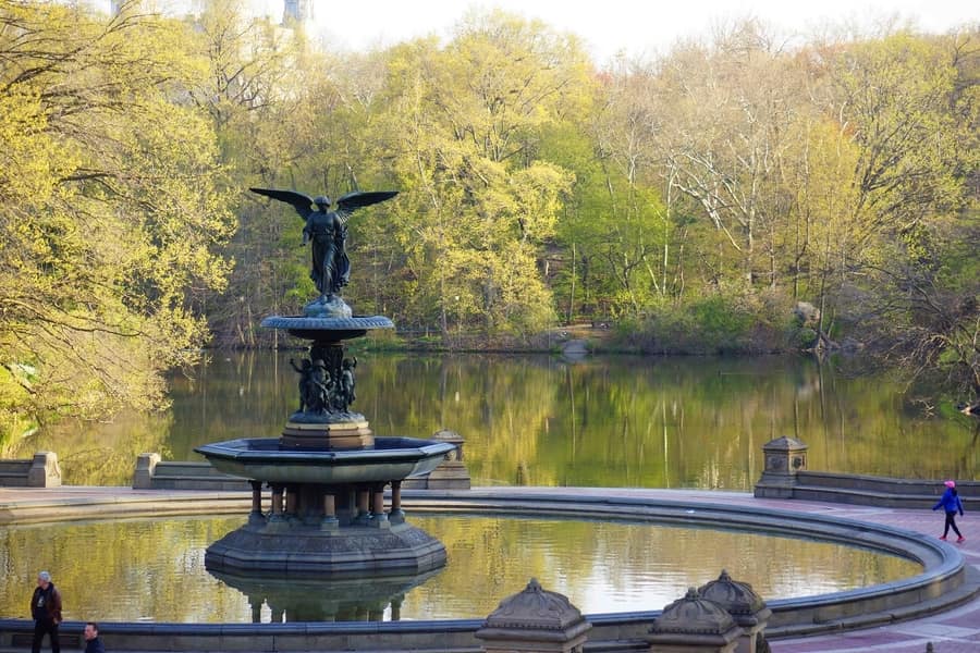 NYC - Central Park: Bethesda Terrace, In their master plan …